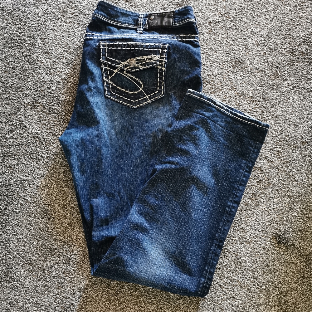 Silver Suki Slim Bootcut jeans